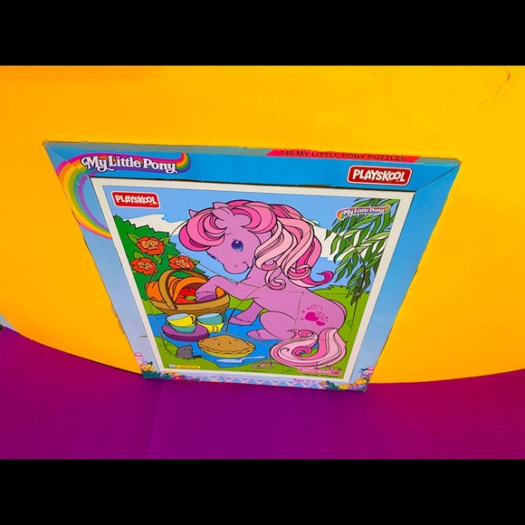 MY LITTLE PONY G2 VINTAGE 1997 SWEET BERRY WOOD PUZZLE PLAYSZkOOL - Picture 11 of 16